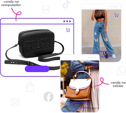 Ilustração do painel de marketing com cupons e promoções
